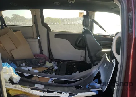 2017 Dodge Grand Caravan Sxt из США, поврежденный, VIN 2C4RDGCG2HR616698